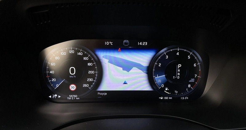 Volvo XC 60 cena 169900 przebieg: 59000, rok produkcji 2019 z Szczekociny małe 379